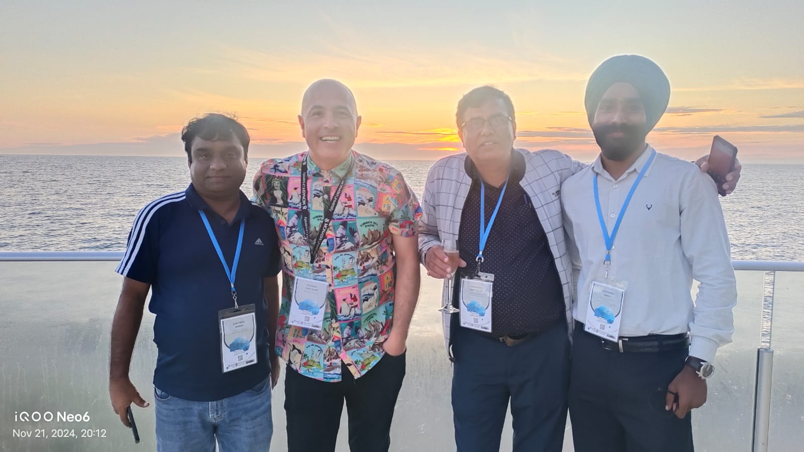 CTAC 2024 delegates, Monash University sunset
